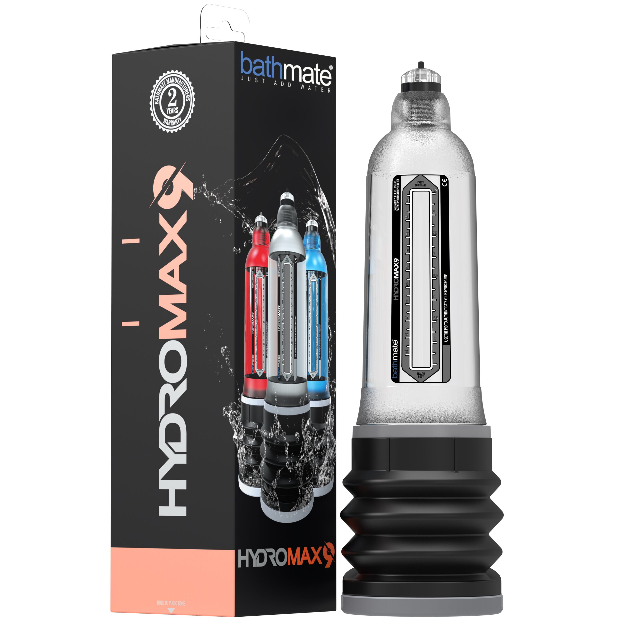 Bathmate Hydromax9 - Clear